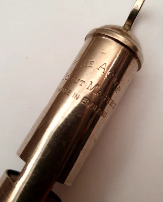 Vintage Acme Boy Scouts. Scout Master Whistle. Made in England - Image 1 of 3