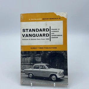 Standard Vanguard Phase 3 Saloons & Estate Cars From 1955 Motor Manual 42 Book - Picture 1 of 9