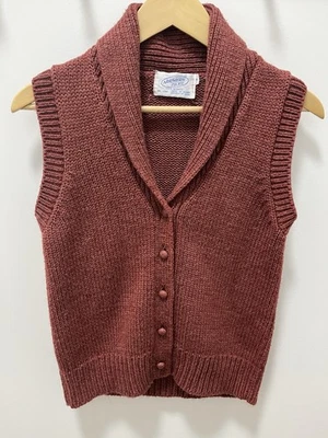 Chaleco Suéter Vintage Para Mujer Islas del Norte - Talla M Foto 1 de 4