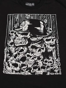 Metal Mulisha T-Shirt XXL Black Skull Helmet Motocross Motorcycle Star MC - Picture 1 of 8