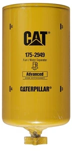 Filtro de alta eficiencia genuino separador de agua combustible Caterpillar 175 2949 - Imagen 1 de 3