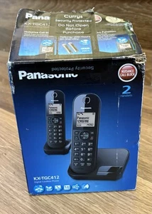Panasonic KX-TGC412 Digital Cordless Phone with Nuisance call blocker  - Zdjęcie 1 z 11