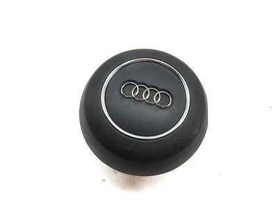 2015 AUDI A3 S3 (8V) LEFT FRONT DRIVER STEERING WHEEL AIRBAG AIR BAG (BLACK) - Image 1 of 4