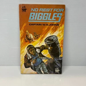 No Rest for Biggles by W.E. Johns (Paperback Book) Adventure, War, Aircraft - Bild 1 von 7