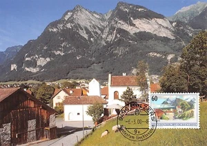 Maximumkarte FDC LIECHTENSTEIN Balzers 2000 März MK 179 n5 - Bild 1 von 2