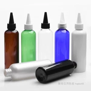 Botella cuentagotas líquida de plástico vacía 2/10/20 piezas 250 ml PET Twist Cap - Imagen 1 de 6