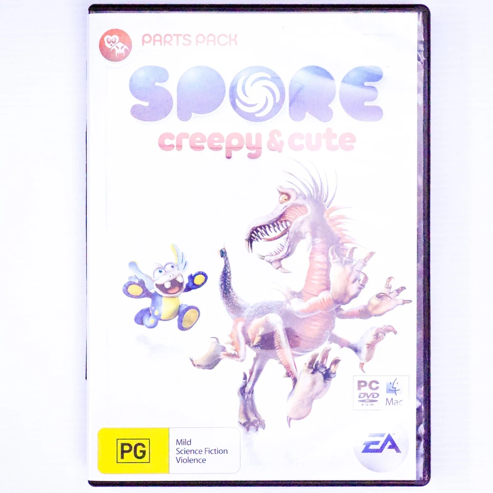 Spore: Creepy & Cute (WINDOWS / MAC PC-DVD GAME, 2008) Strategy Simulation Game - Image 1 of 4