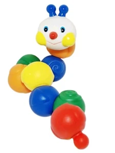 Melissa And Doug Pop BLOCS Worm Animal Mix-and-Match Colors K's Kids  - Picture 1 of 6