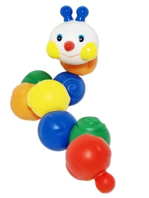 Melissa And Doug Pop BLOCS Worm Animal Mix-and-Match Colors K's Kids  - Image 1 of 4