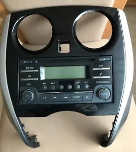 Autoradio, Nissan NOTE E12. Bluetooth, USB, CD Player. Mit Code. - Bild 1 von 5
