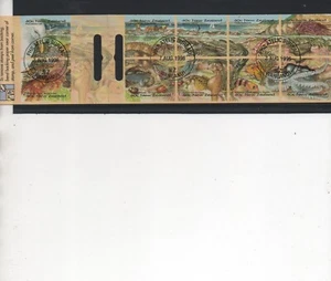New Zealand Stamps 1996 Booklet complete very fine used CTO Seaside Environment - Picture 1 of 1