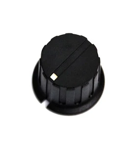 10pc Plastic Control Round Screw type Knob PN-8D PN-38B Size=φ24x20mm h=φ6.4mm - Picture 1 of 4