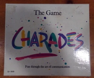 1985 CHARADES THE GAME FUN THROUGH THE ART OF COMMUNICATION HANSON H-1600 100% - Picture 1 of 4