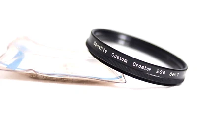 SPIRATONE SER.7 CUSTOM 2SQ. SPECIAL EFFECT CAMERA LENS FILTER WITH CASE (MINT) - Image 1 of 2