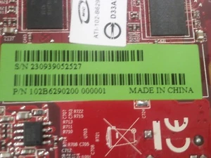ATI RADEON 256MB PCI-E VIDEO CARD, 109-B62941-00 - Picture 1 of 6
