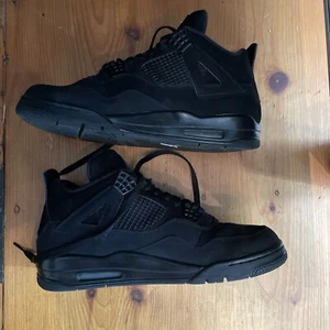 Air jordan 4 black cats 46 /12 / 11 used - Bild 1 von 16