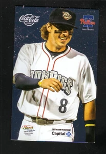 Lehigh Valley IronPigs--Orario tascabile 2022--69 Storm Center-affiliato Phillies - Foto 1 di 2