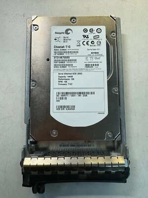 SEAGATE ST3146755SS 9DK066-051 146GB 15K RPM 16MB CACHE 3Gb/s SAS 3.5" HDD - Image 1 of 4