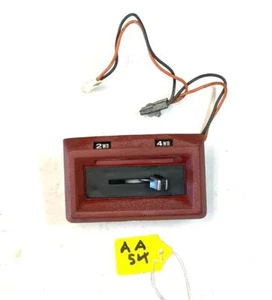 Jeep SJ Grand Wagoneer  4WD Vacuum Actuator Switch 4x4 Garnet Maroon fits 84-91 - Picture 1 of 6