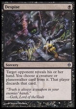 1x FOIL Despise New Phyrexia MtG Magic Black Uncommon 1 x1 Card Cards