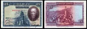 ESPAÑA 25 Pesetas XF+P74b - Imagen 1 de 1