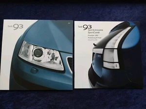Saab 93 9-3 Prospekt 2007 + Preisliste - Picture 1 of 11