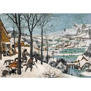 Pieter Bruegel the Elder, The Hunters in the Snow, Pearl Photo Paper, A3 Size - Picture 1 of 10