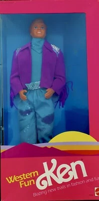 Muñeca Ken De Colección, Western Fun Ken Doll, NUEVA CAJA SIN SELLAR - COMO NUEVA Foto 1 de 4