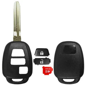 NEW 3 Btn Shell Case For Toyota Remote Head Key - GQ4-52T 89070-0R121R H Stamp - Picture 1 of 2