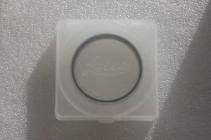 Leitz Leica E48 UVa POOFX / 13330 Screw-in Filter, Chrome + keeper - Picture 1 of 5