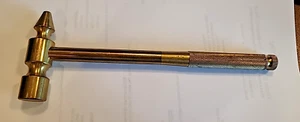 Martillo de bola de latón con destornilladores de anidación de metal - Imagen 1 de 5