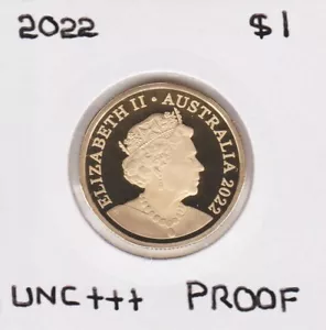 2022 PROOF $1 dollar coin - Last QE2 (as reigning monarch) Proof coins EVER - Picture 1 of 3