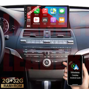 RADIO GPS ESTÉREO APPLE CARPLAY ANDROID 13 PARA HONDA ACUERDO 8º 2008-2013 - Imagen 1 de 23