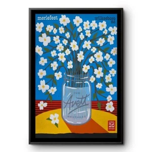 Affiche de concert The Avett Brothers Merlefest Wilkesboro, Caroline du Nord 26 avril 2025 - Photo 1 sur 3