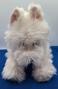 Peluche de perro escocés blanco Build a Bear de colección - Imagen 1 de 4