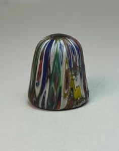 Vintage Fingerhut Glas mundgeblasen mehrfarbig - Bild 1 von 8