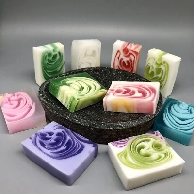 ANCIENT WISDOM Neues Angebot10er Mix handgemachte Seifen Gesamtgewicht ca. 400g Mitbringsel Weihnachten