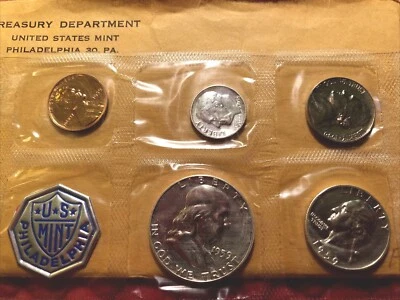 1959-P Silver Proof Set United States US Mint. - Image 1 of 2