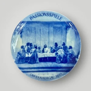 Kaiser Passionsspiele Oberammergau 1970 Passionsgebetsteller 1. Ausgabe Vintage - Bild 1 von 15