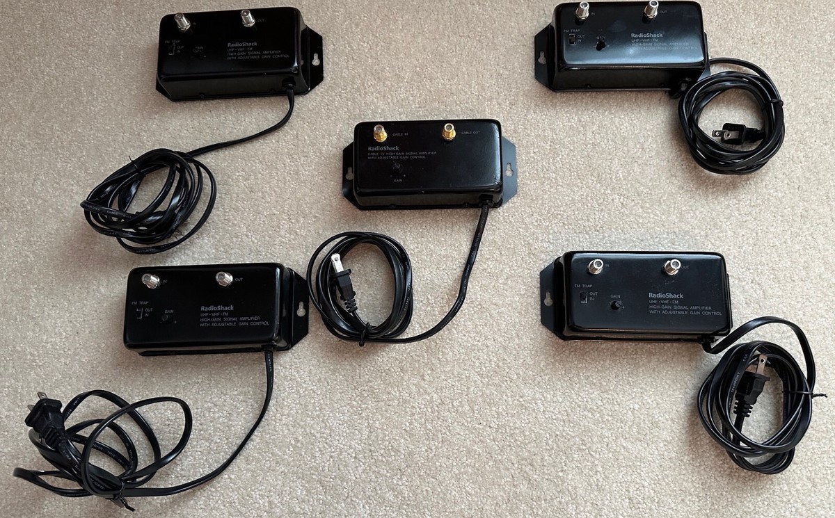 RadioShack TV, Video & Home Audio Signal Amplifiers RadioShack TV, Video & Home Audio Signal Amplifiers