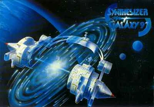 Promo Material Disaster Area/Synthesizer Galaxy 91 (O4 Seiten - DIN A 04) - Foto 1 di 1