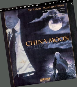 China Moon Laserdisc Ed Harris Madeleine Stowe Widescreen Extended Play LD - Picture 1 of 2