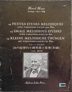 Flute Marcel Moyse Etudes Study Songs Sheet Music Songbook - Picture 1 of 4