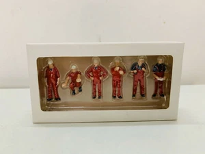 1:50 Scale Plastic Model Engineering Worker Figure 3.7CM(1.45 inch) 6 Pcs Toys - Picture 1 of 3