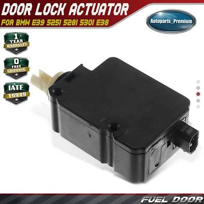 Actuador de solapa de cerradura de puerta de combustible para BMW E39 525i 528i 530i E38 67118352168 serie 7 Foto 1 de 4
