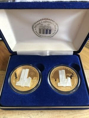 National Collector's Mint- Two Commerative Coins, 9/11 5th Anniversary 2001-2006 - Image 1 of 4