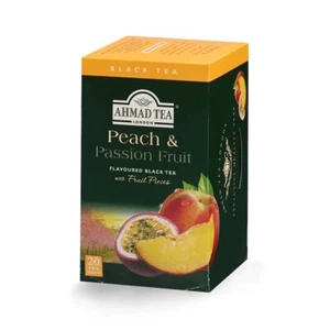 Ahmad Peach and Passion Fruit Black Tea 20 foil tea bags - Picture 1 of 3