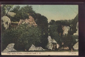 (S61) King Charles Window, Carisbrooke Castle, Isle Of Wight 1904 - Used - Picture 1 of 1