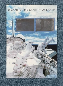 Scott 3411, $3.20 Escaping Earth's Gravity, Souvenir sheet of 2, MNH - Picture 1 of 1
