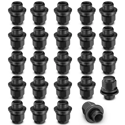 24 piezas tuercas de asiento Mag negras M12x1,5 21 mm hexagonales para Scion tC xB Foto 1 de 4